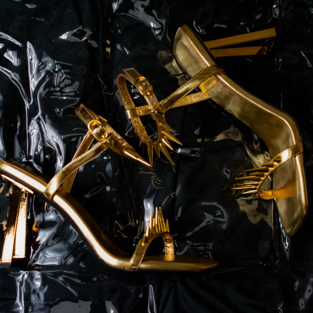 Jeffrey Campbell: Sharpen Up in Gold