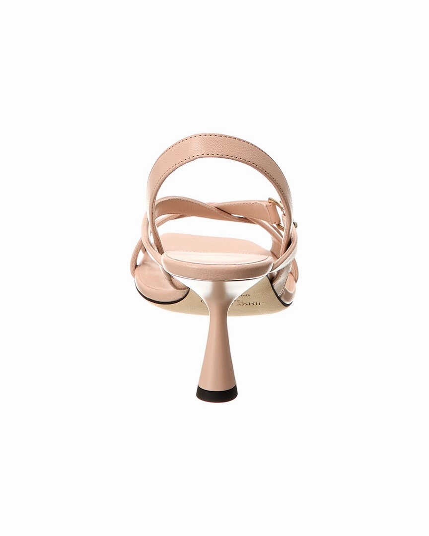 Jimmy Choo Jess 65 Leather Slingback Sandal