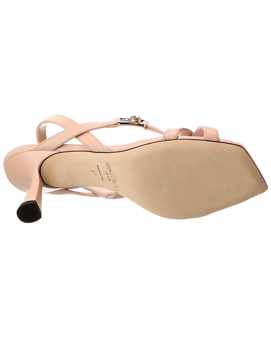 Jimmy Choo Jess 65 Leather Slingback Sandal
