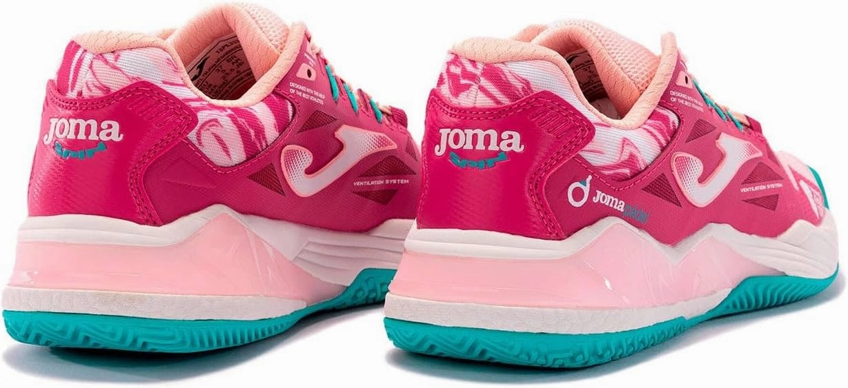 Joma Padel Shoes for Women Slam Lady, World Padel Tour Clay