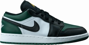 Jordan 1 Low Noble Green Grade School GS 553560-371