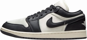 Jordan 1 Low Women's SE 'Vintage Panda' Sail/Black-Sail (FB9893 101) - Size 5.5w