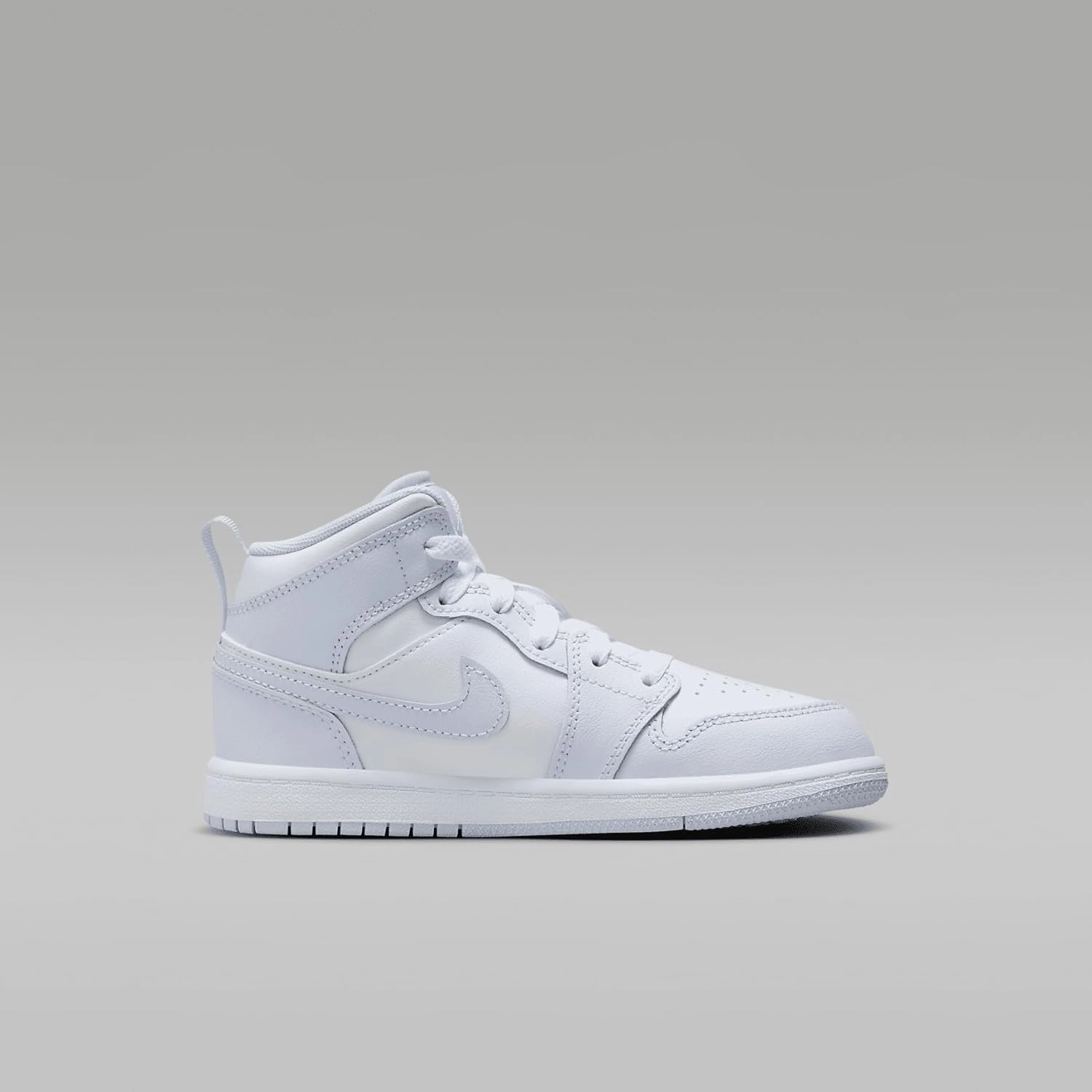 Jordan 1 Mid Little Kids' Shoes (FD8781-400, Cobalt Bliss/Neutral Grey/White)