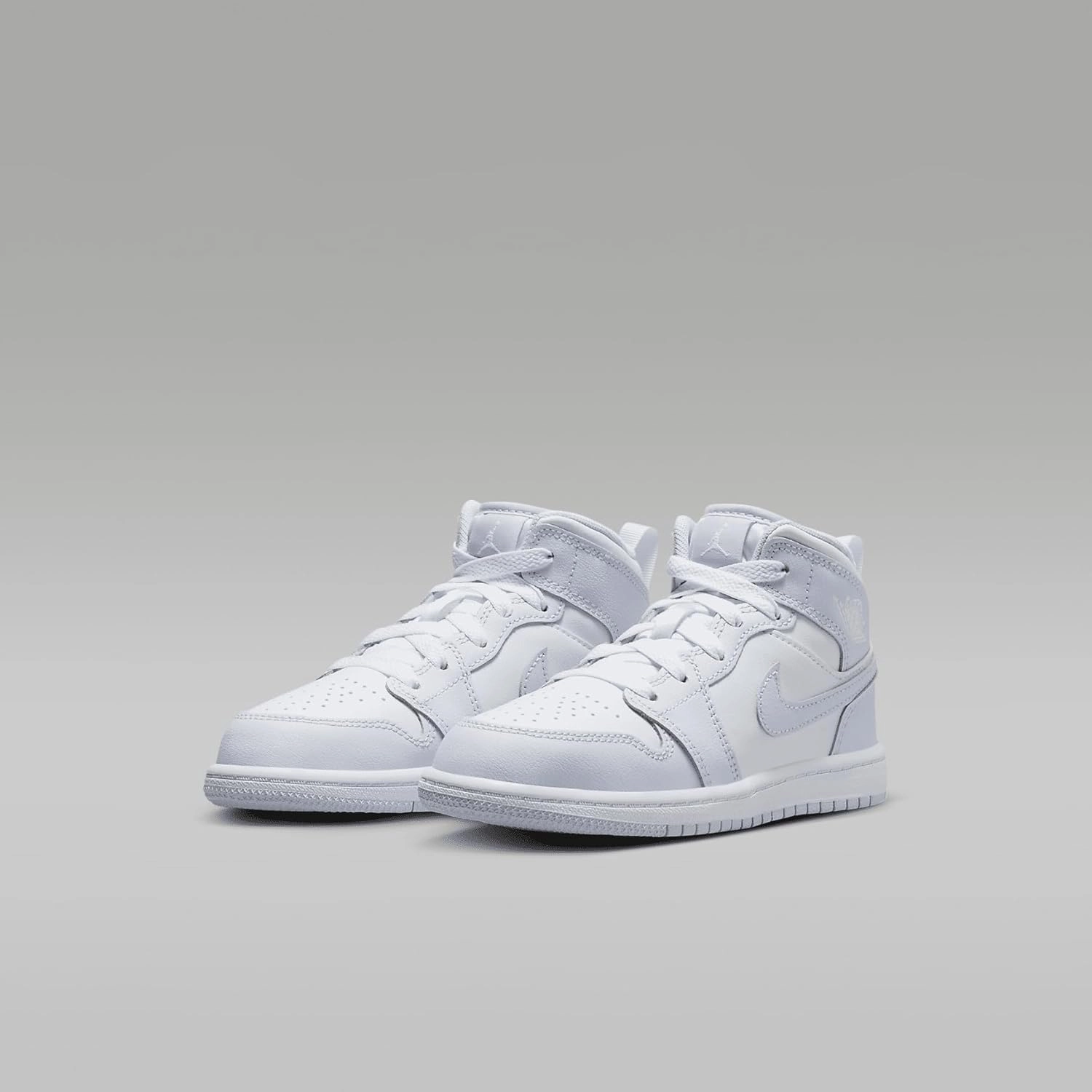 Jordan 1 Mid Little Kids' Shoes (FD8781-400, Cobalt Bliss/Neutral Grey/White)