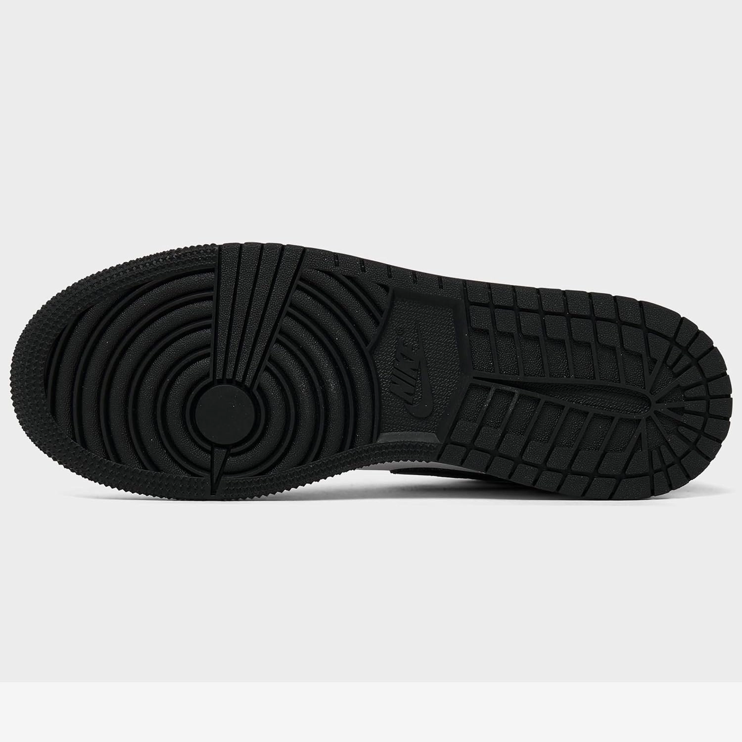 Jordan Big Kid's 1 Low White/Black-White (553560 132)