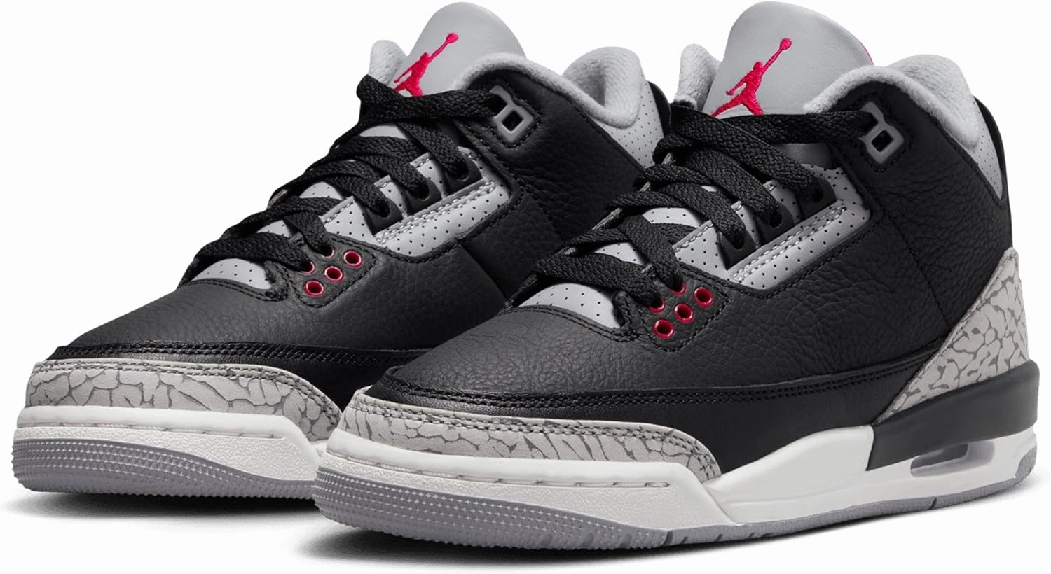 Jordan Big Kid's 3 Retro 'Black Cement' (DM0967 010)