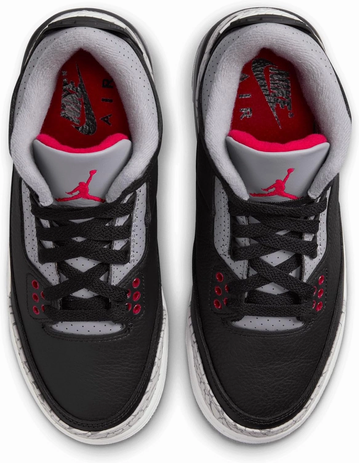 Jordan Big Kid's 3 Retro 'Black Cement' (DM0967 010)