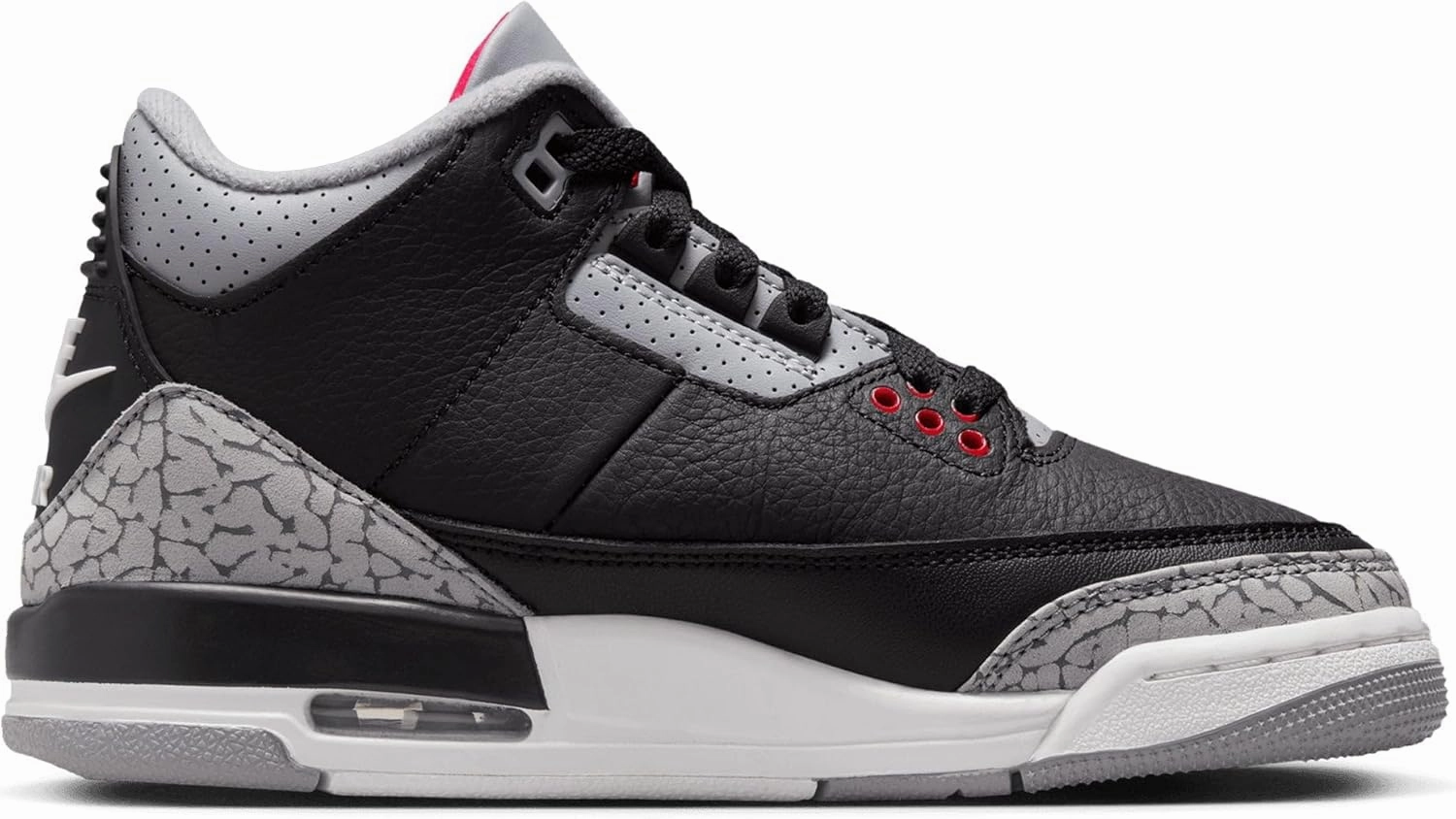 Jordan Big Kid's 3 Retro 'Black Cement' (DM0967 010)