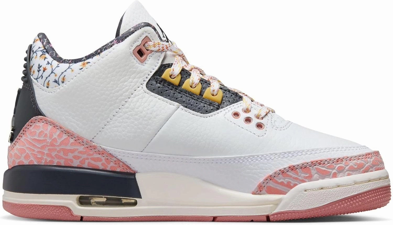 Jordan Big Kid's 3 Retro White/Anthracite-Red Stardust (441140 100)