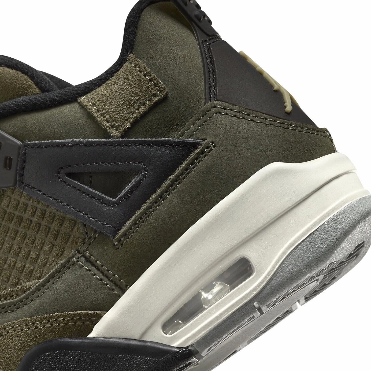 Jordan Big Kid's 4 Retro SE Craft Medium Olive/Pale Vanilla (FB9928 200)