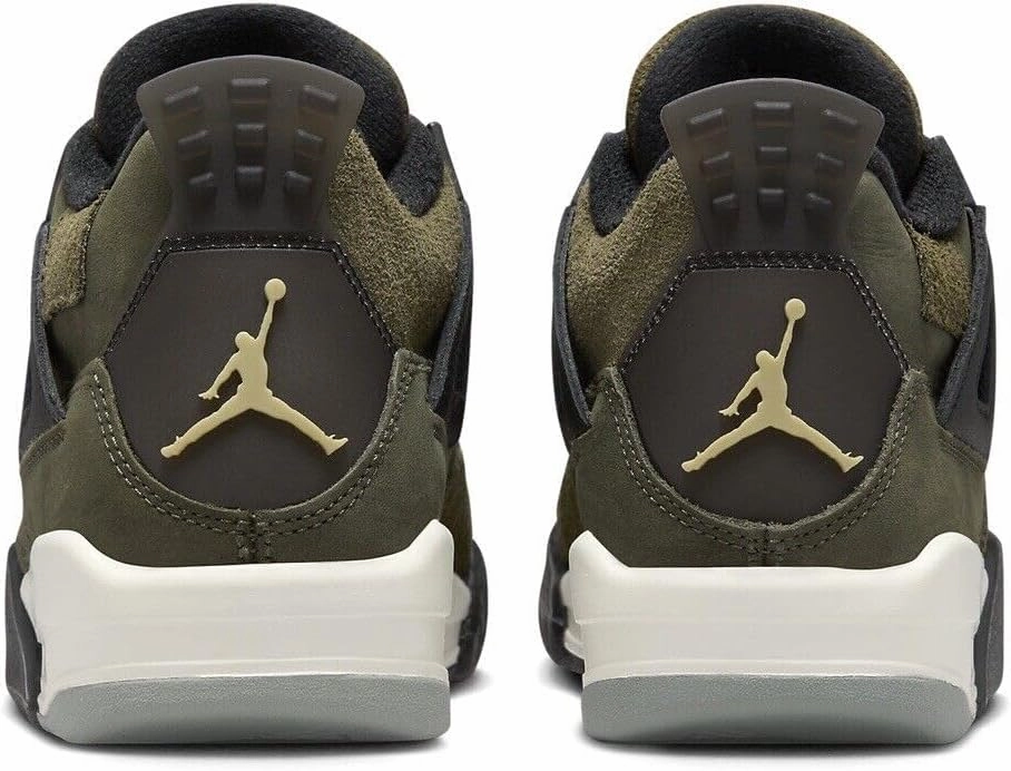 Jordan Big Kid's 4 Retro SE Craft Medium Olive/Pale Vanilla (FB9928 200)