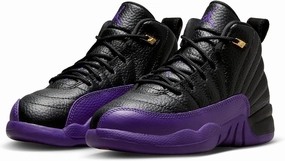 Jordan Little Kid's 12 Retro Black/Field Purple (151186 057) - 10.5