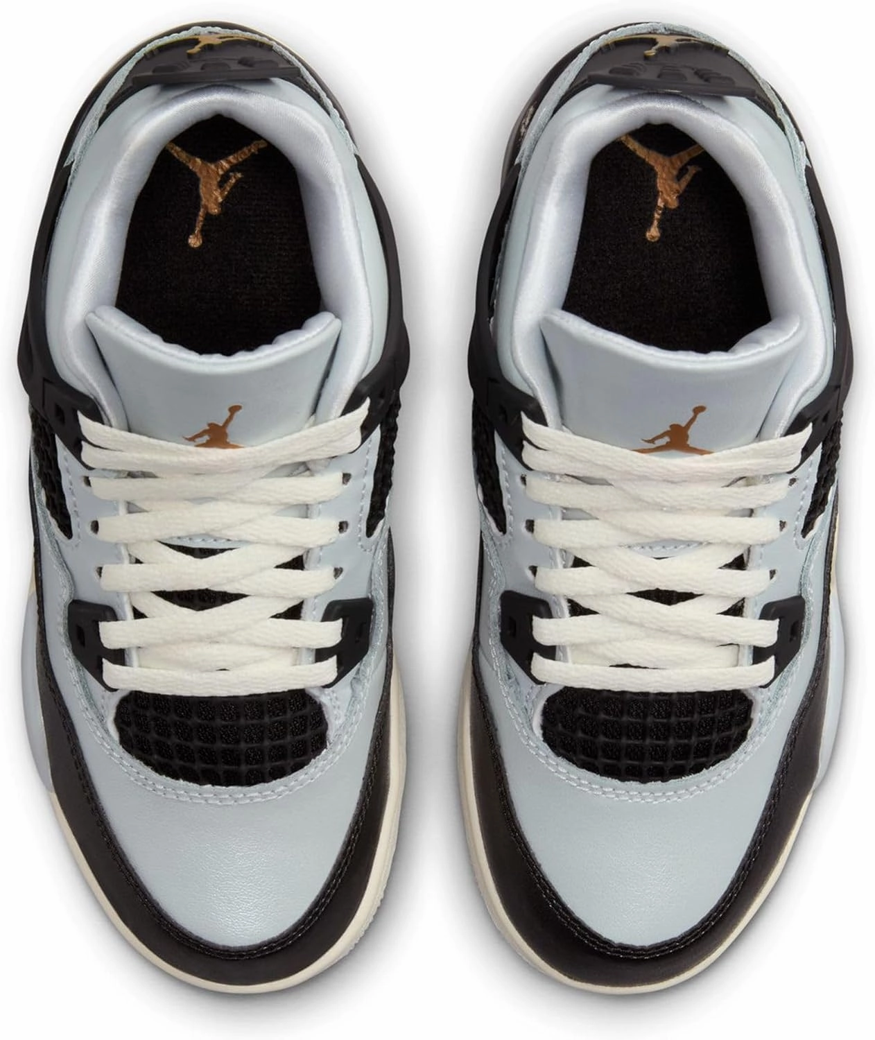 Jordan Little Kid's 4 Retro Pure Platinum/Metallic Gold (FZ8586 070)