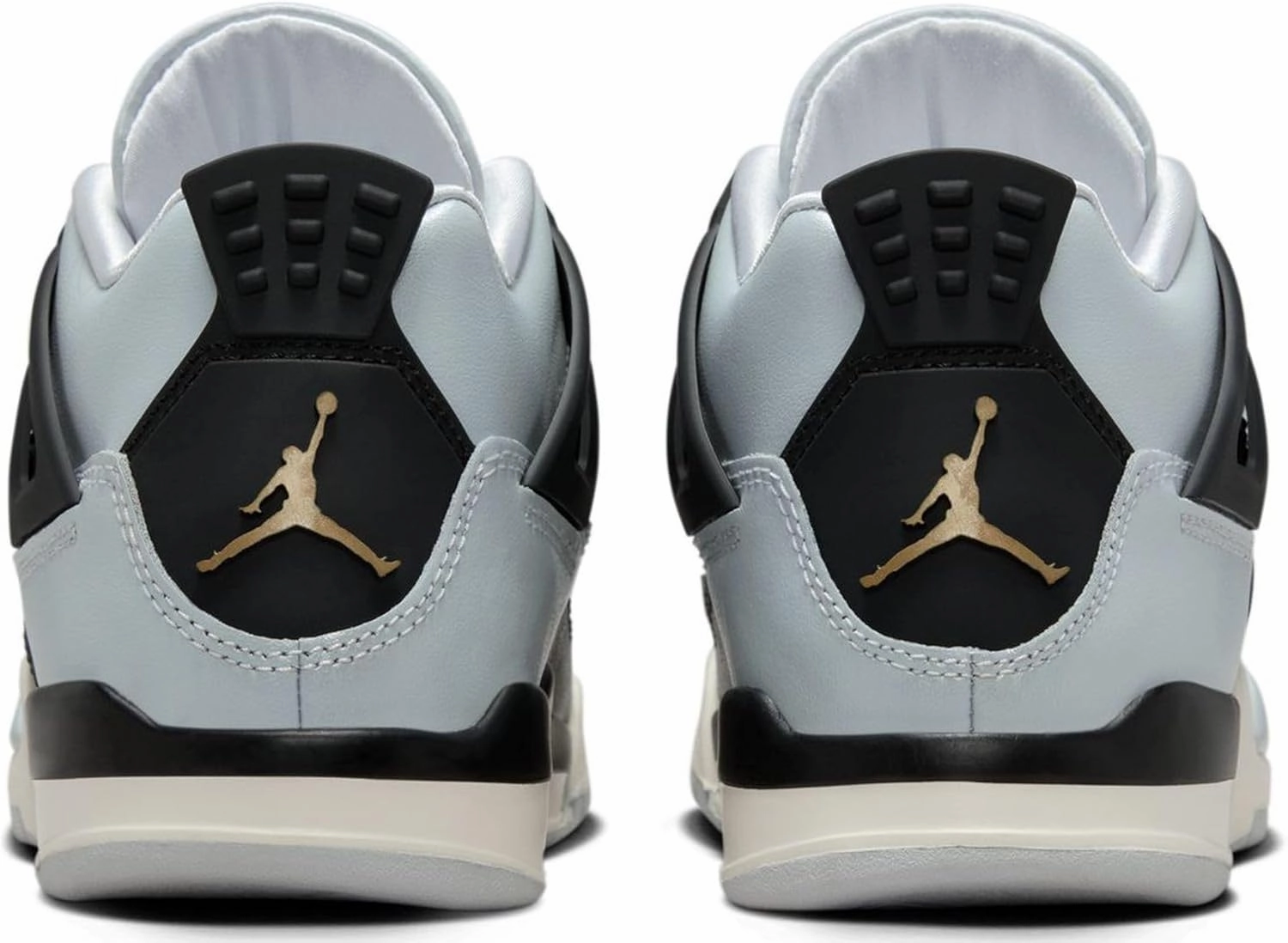 Jordan Little Kid's 4 Retro Pure Platinum/Metallic Gold (FZ8586 070)