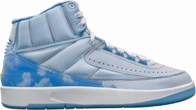 Jordan Mens Air Jordan 2 DQ7691 419 J Balvin - Size 7 Light Blue/White