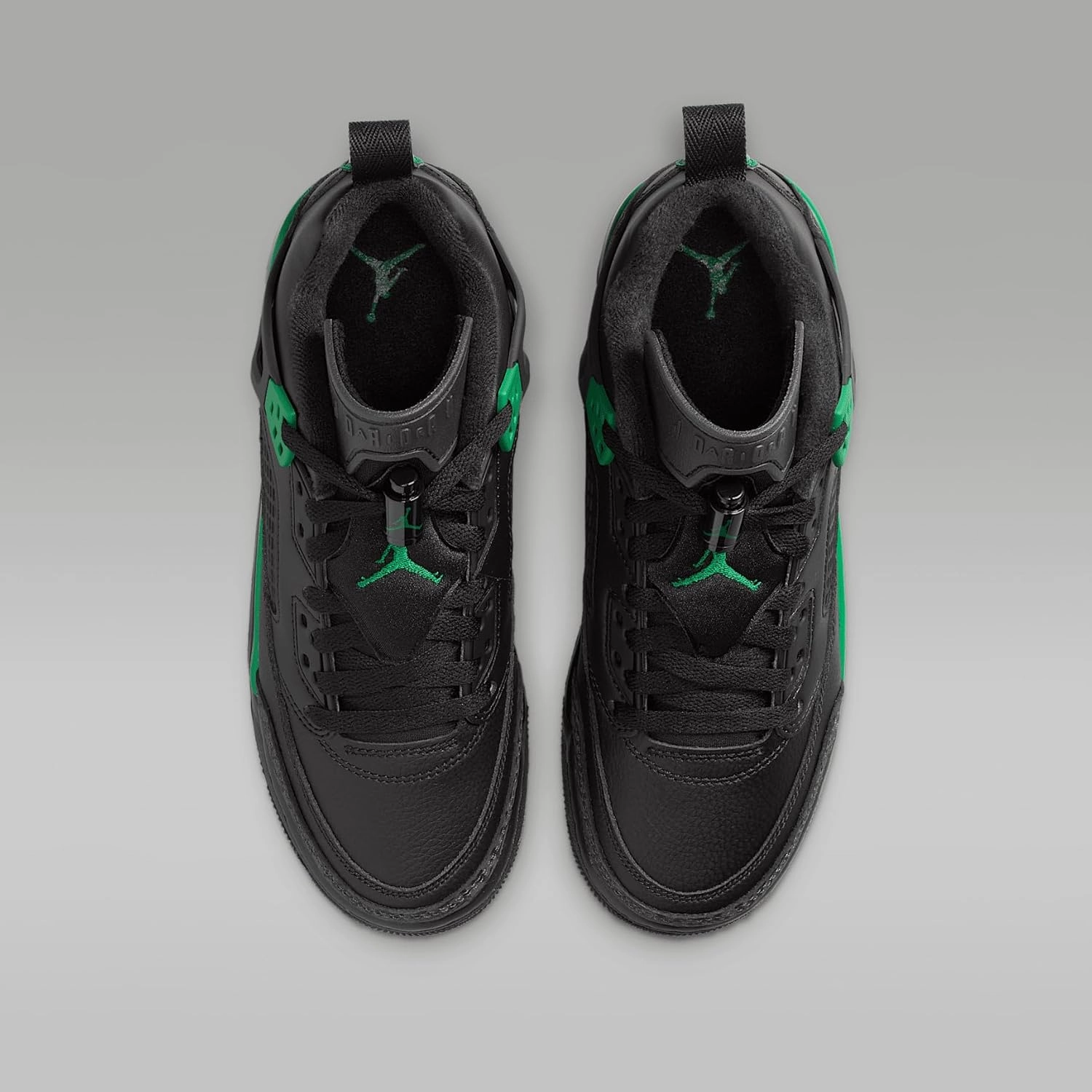 Jordan Spizike Low Big Kids' Shoes (FQ3950-003, Black/Anthracite/Pine Green)