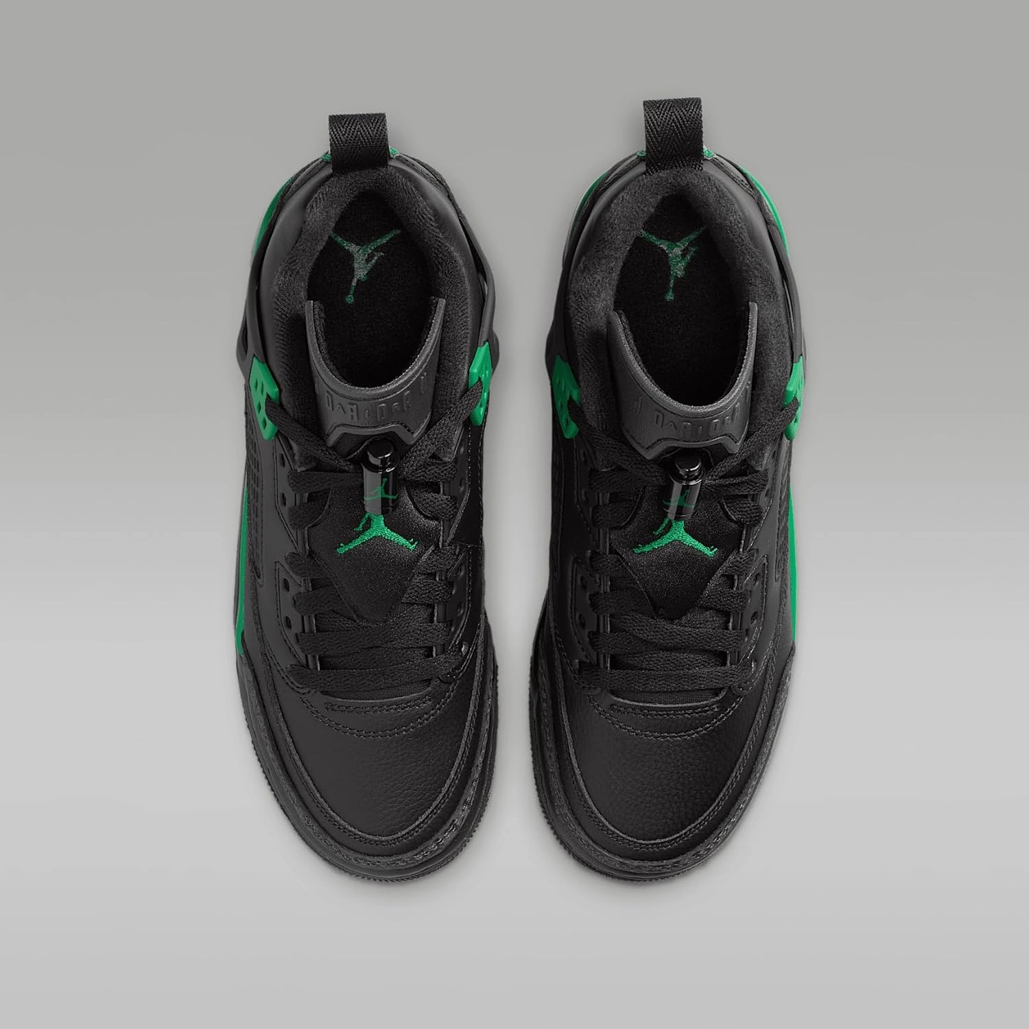 Jordan Spizike Low Big Kids' Shoes (FQ3950-003, Black/Anthracite/Pine Green)
