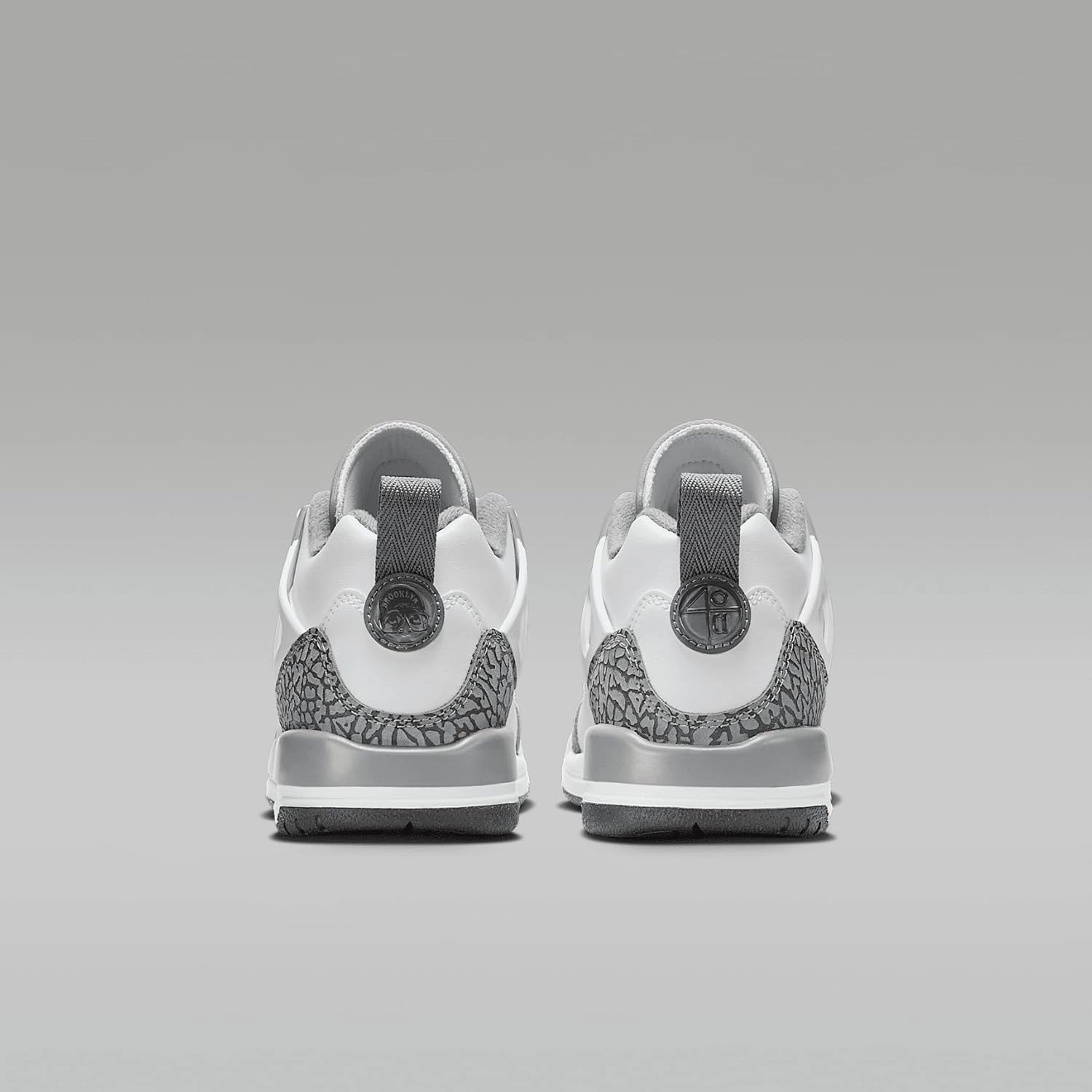 Jordan Spizike Low Big Kids' Shoes (FQ3950-102, White/Anthracite/Wolf Grey/Cool Grey)