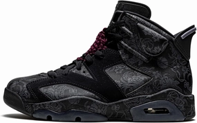 Jordan Women's Shoes Nike 6 Retro Singles Day Triple Black DB9818-001