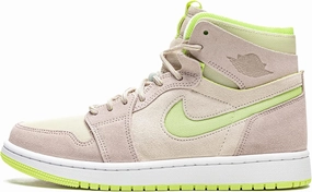 Jordan Womens W Air 1 Zoom Air CMFT CT0979 200 Lemon Twist - Size 6W
