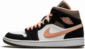 Jordan Womens Wmns Air 1 Mid SE DH0210 100 Peach Mocha - Size 6.5W