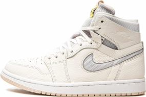 Jordan Womens WMNS Air 1 Zoom CMFT CT0979 107 Pearl White - Size 9W