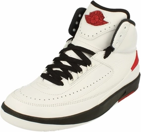 Jordan Womens WMNS Air 2 Retro OG DX4400 106 Chicago 2022 - Size 8.5W White/Varsity Red/Black