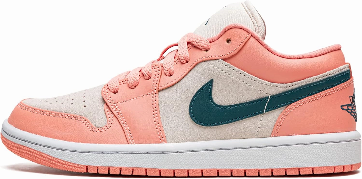 Jordan Womens WMNS Air Jordan 1 Low DC0774 800 Light Madder Root - Size 12W