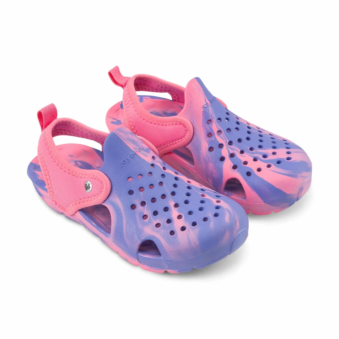 Joybees Blue Iris/Soft Pink Toddler Creek Sandal