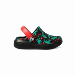 Joybees Dino Bolt Red Toddler Varsity Clog