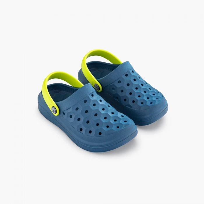 Joybees Midnight Teal/Citrus Toddler Varsity Clog