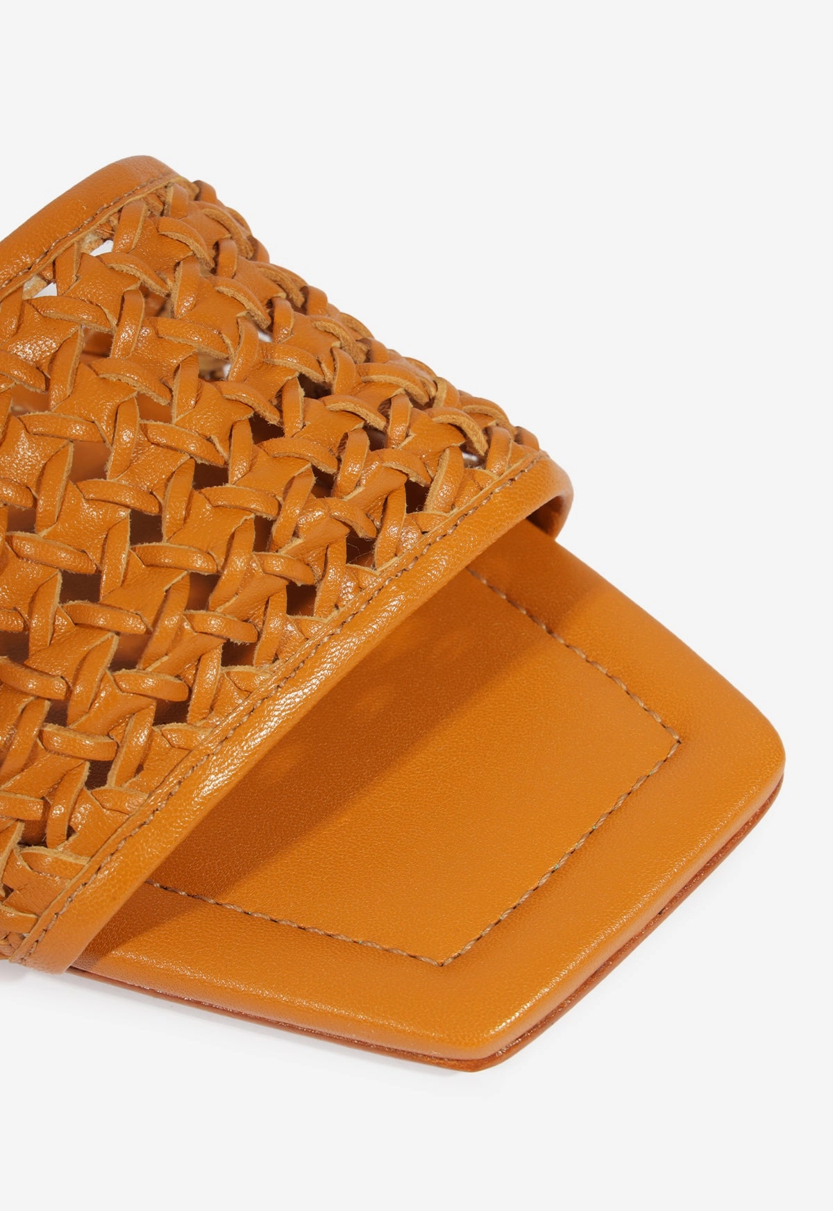 Juliet Gold Leather Flat Sandal