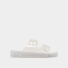 JULIO SANDALS CRYSTAL VINYL