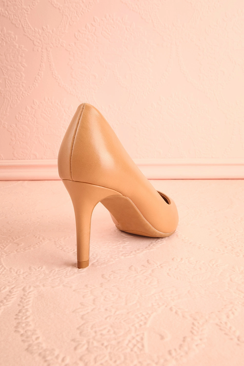 Karah Beige | Pointed-Toe Pumps