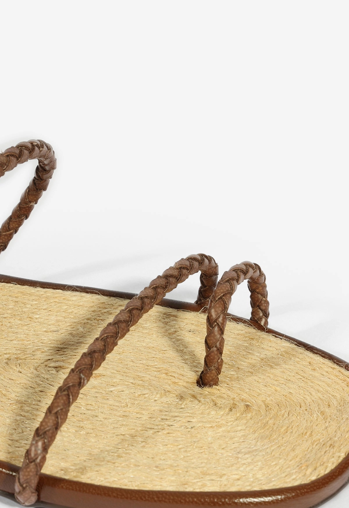 Kaya Brown Leather Flat Sandal