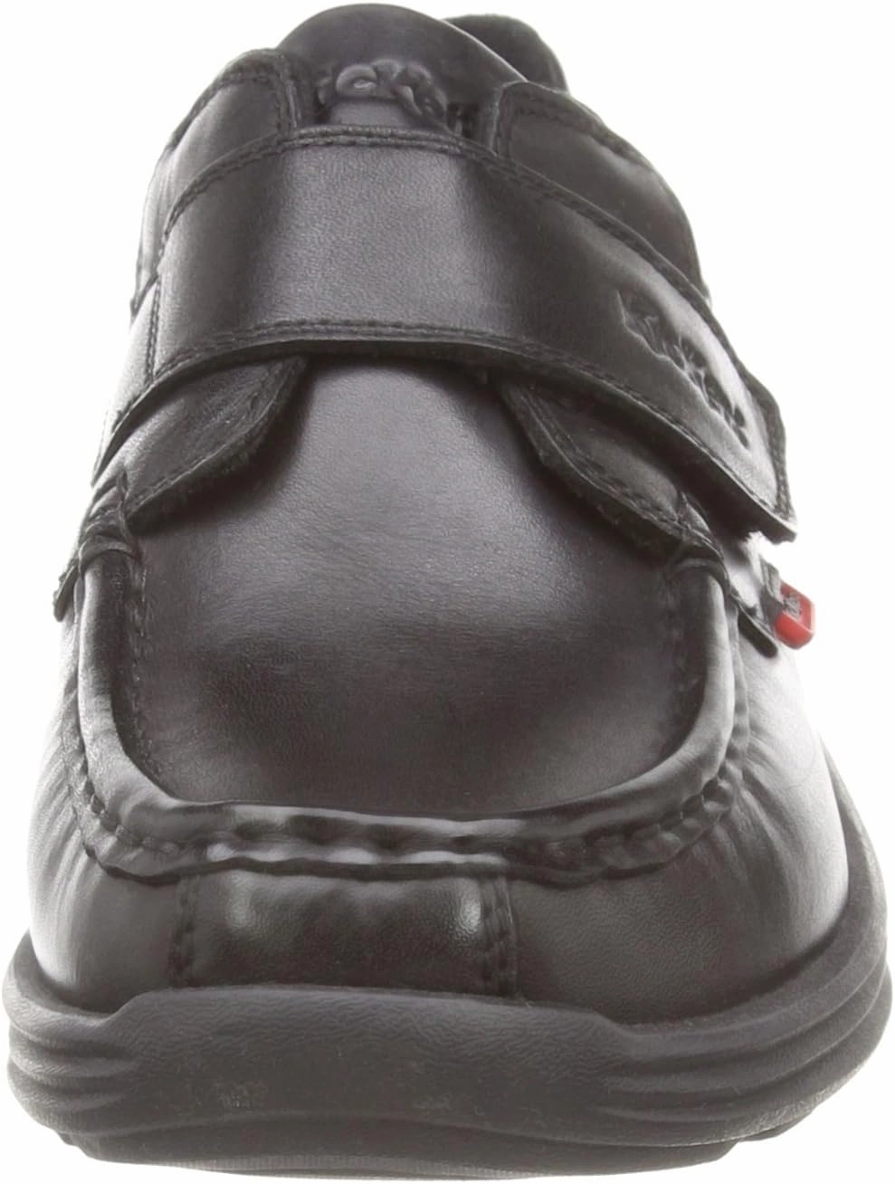 Kickers Boys Kids REASAN Strap Leather Youth Black School Shoes Size