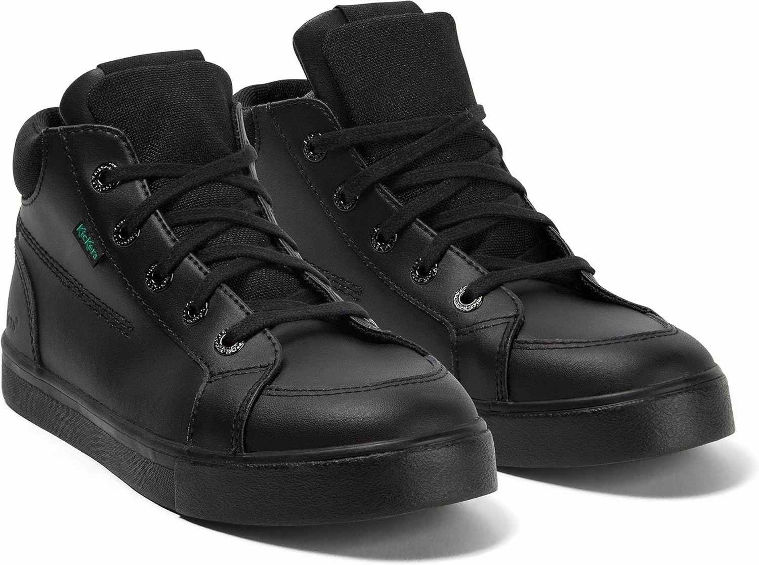 Kickers boys Tovni Hi Double Tongue School Uniform Shoe
