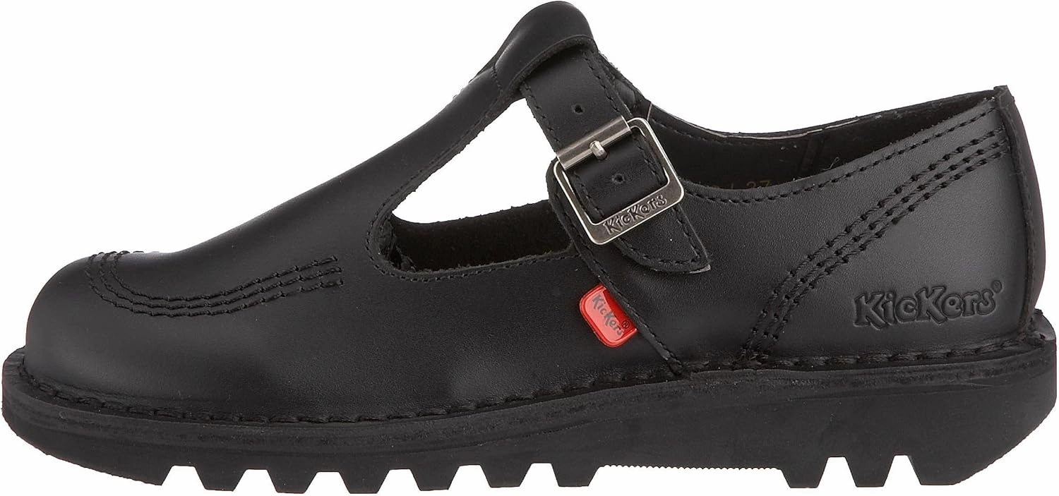 Kickers Women's Ankle Boots Leather School Shoes