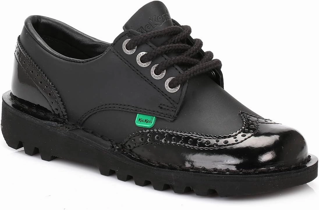 Kickers Women's Lace-Up Flats, Talla nica
