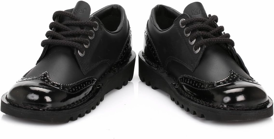 Kickers Women's Lace-Up Flats, Talla nica