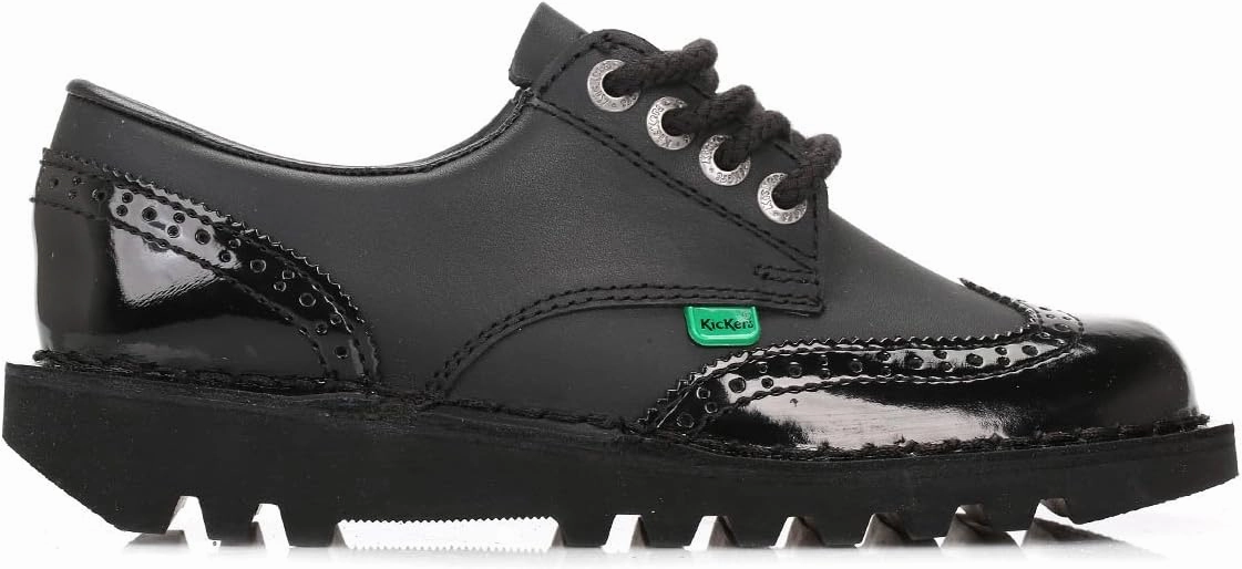 Kickers Women's Lace-Up Flats, Talla nica