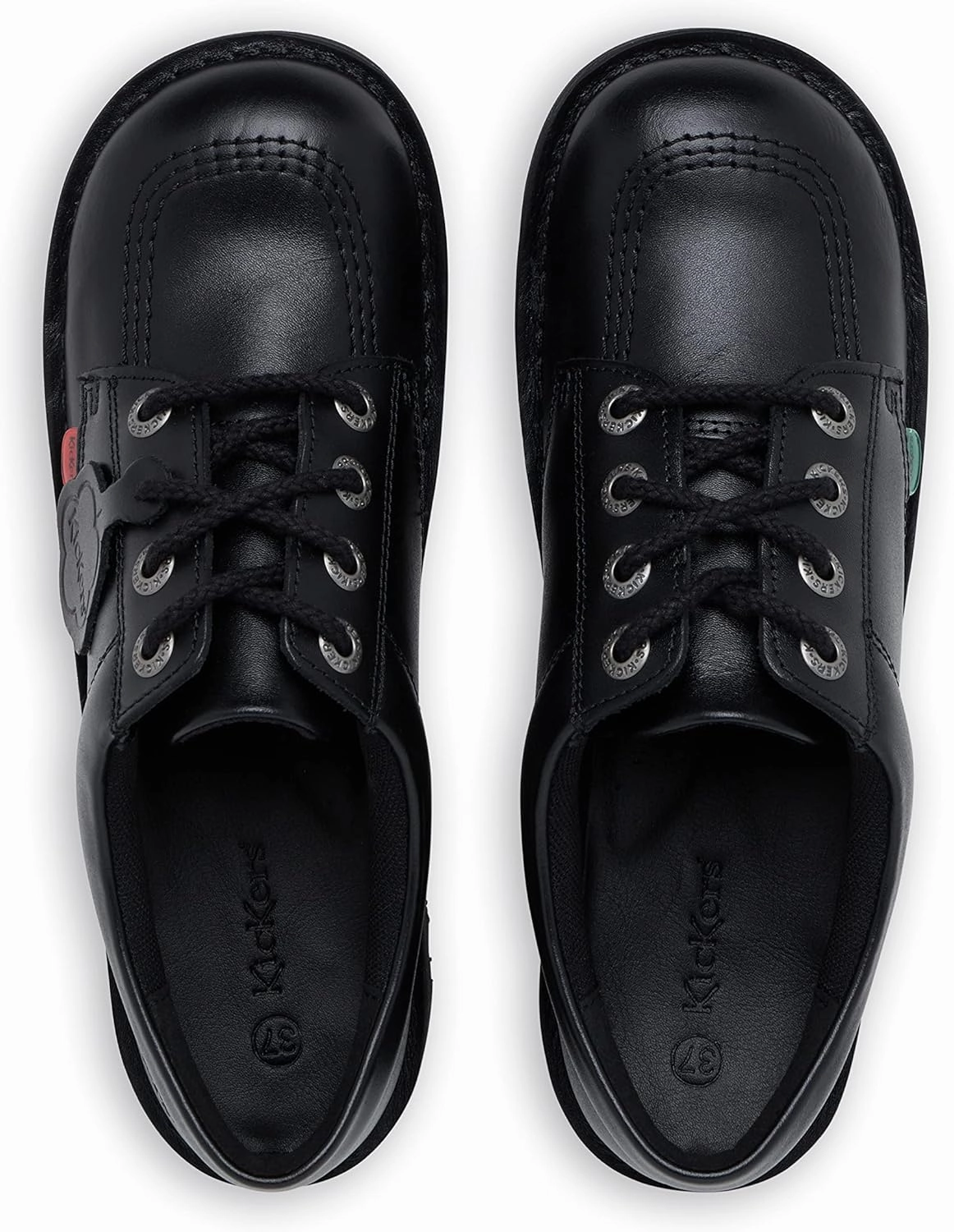 Kickers Women's Lace-Up Leather Shoes