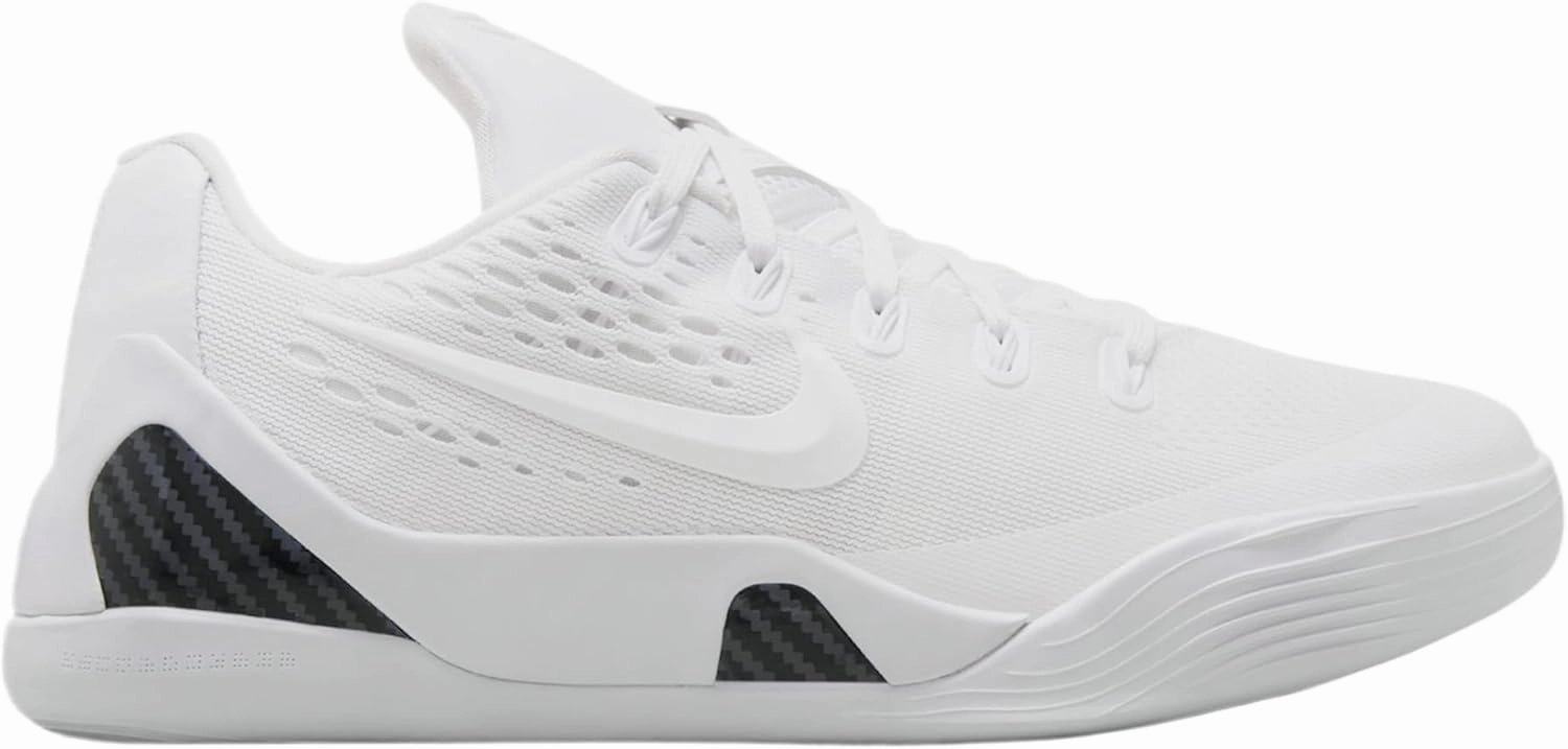 Kobe 9 Elite Protro Halo Grade School Basketball Shoes (White) (FV3607-100, White)