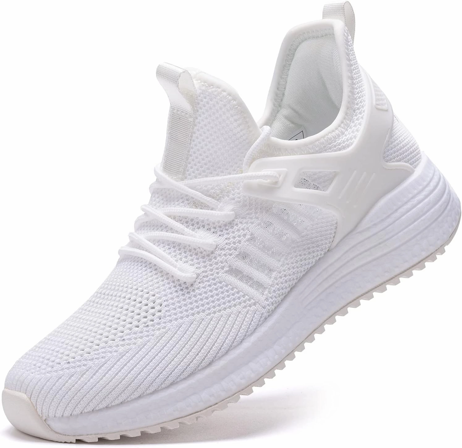 Ladies' Lightweight Athletic Shoes - Breathable Mesh, Cushioned Sole for Running & Training