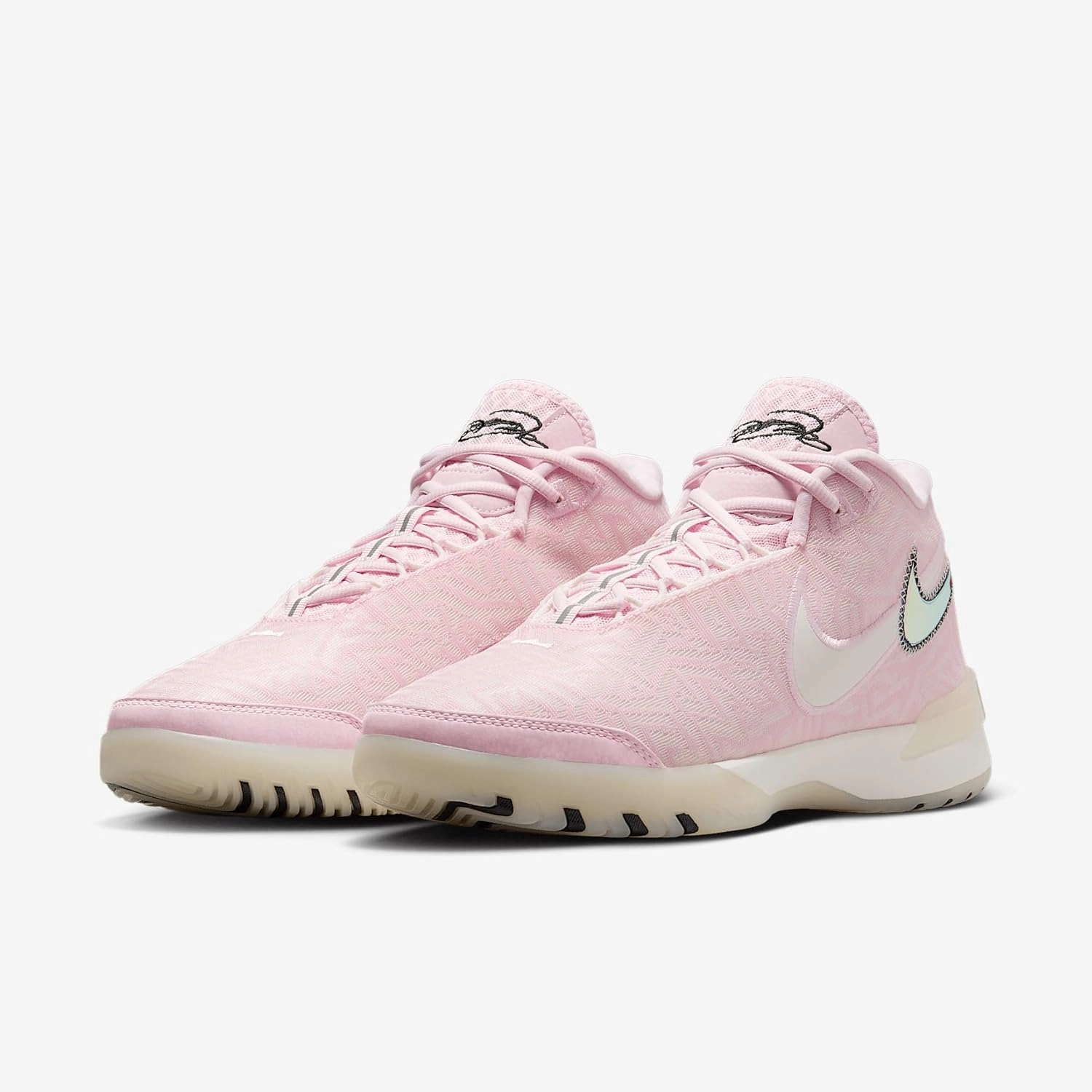 Lebron NXXT Genisus Basketball Shoes (HF0712-602, Pink Foam/Black/Pink Wash/Sail)