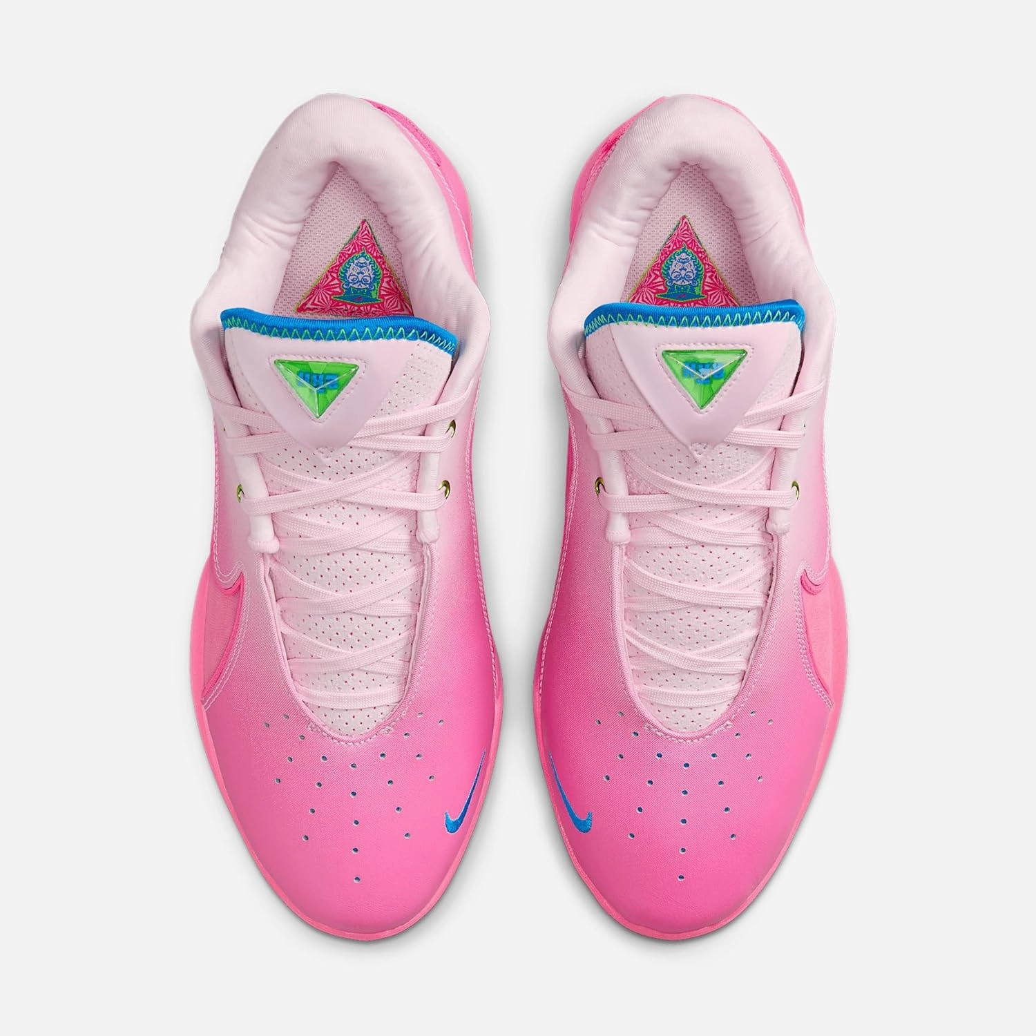 Lebron XXII SN Basketball Shoes (HV8455-600, Pink Foam/Pinksicle/Hyper Pink/Photo Blue)