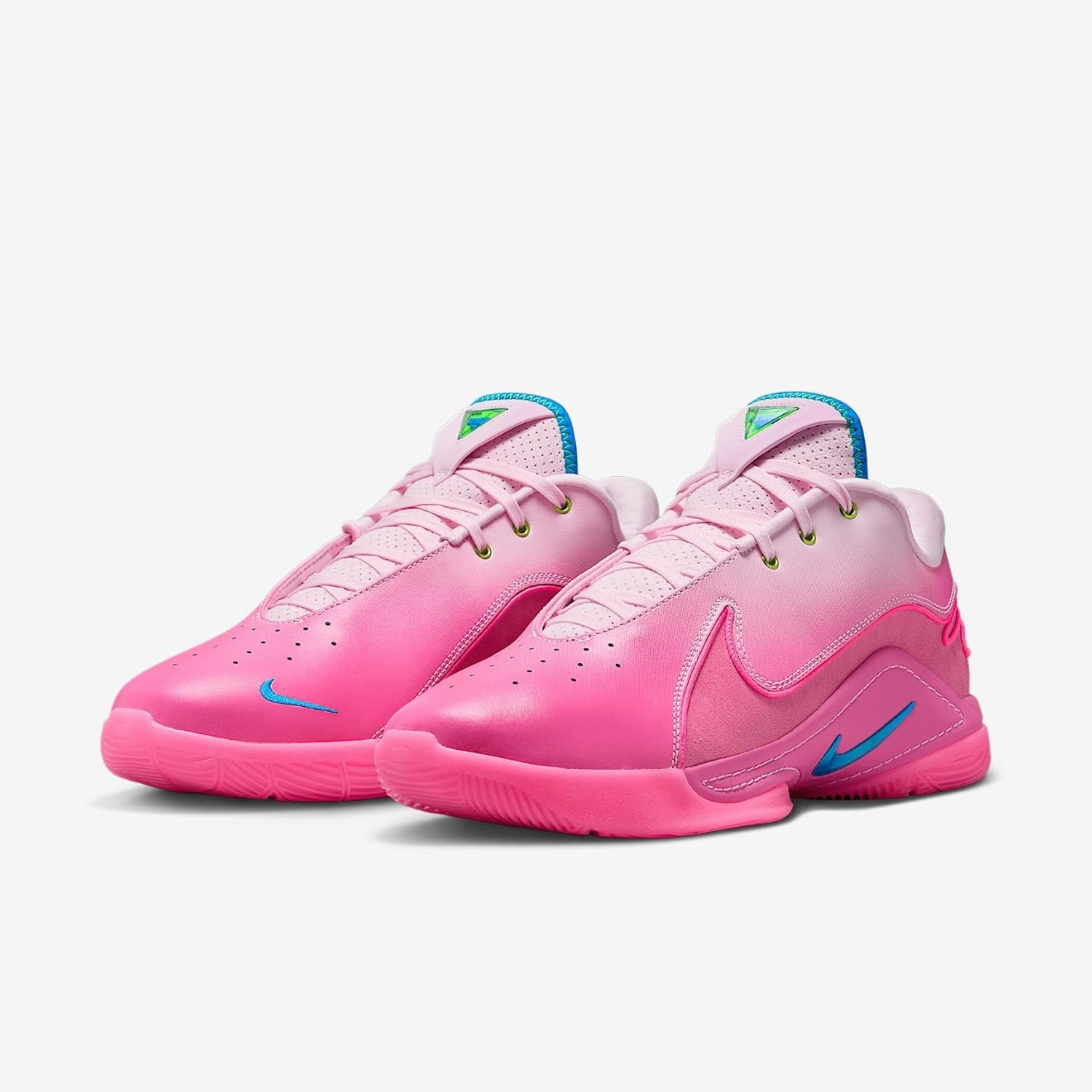 Lebron XXII SN Basketball Shoes (HV8455-600, Pink Foam/Pinksicle/Hyper Pink/Photo Blue)