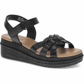 Lena Womens Wedge Casual Footbed Sandals