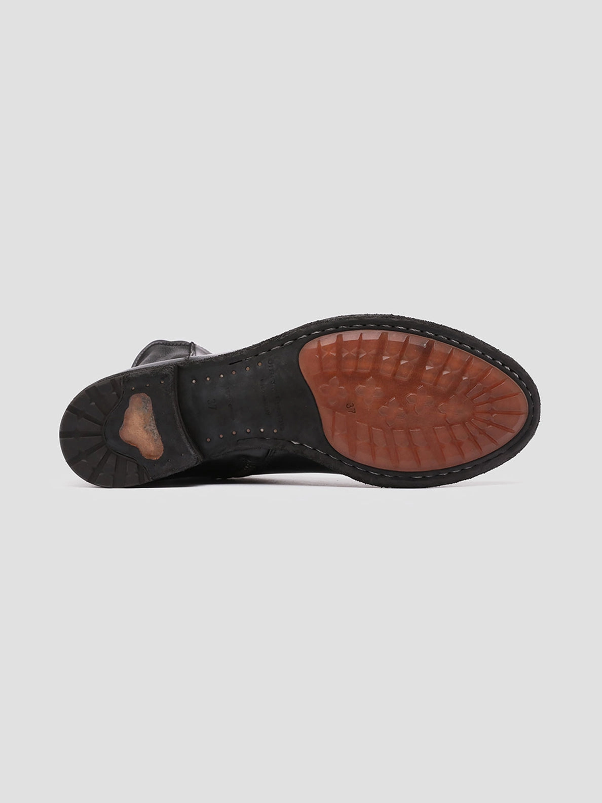 LEXIKON 135 - Black Leather Booties