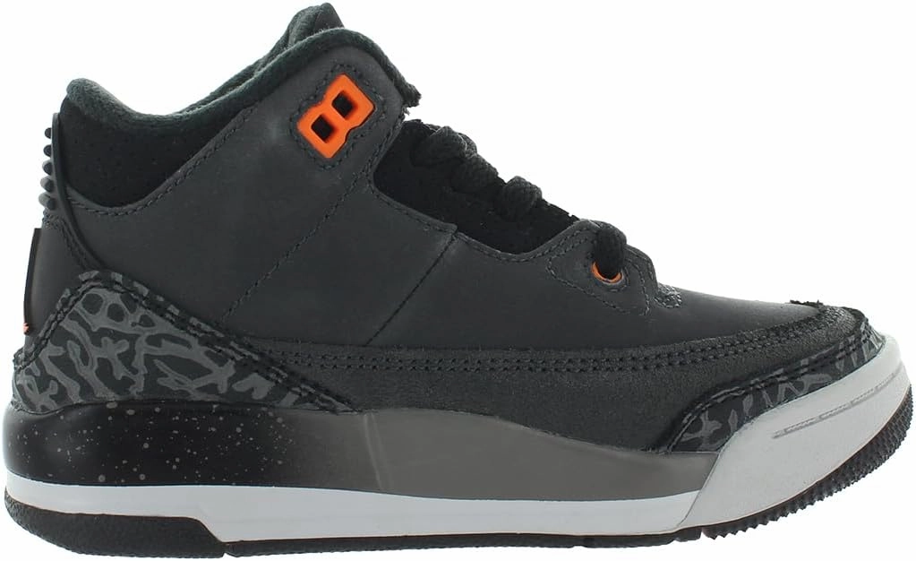 Little Kid's Jordan 3 Retro Fear 'Night Stadium/Total Orange' (DM0966 080) PS Pre School
